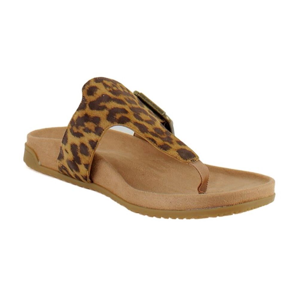 Vionic Emma Leopard Suede (Wide)